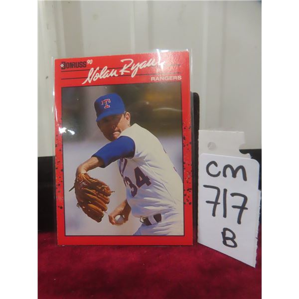 Nolan Ryan Texas Rangers Card