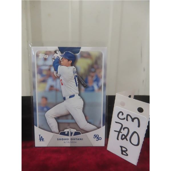 Shohei Ohtani LA Dodgers Card