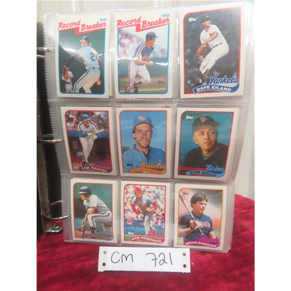 1980's Baseball Card Collection