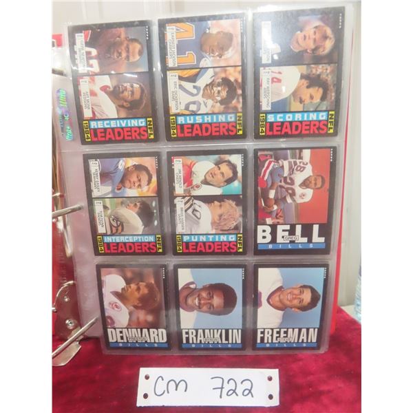 1980's Football Card Collection