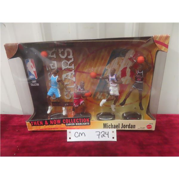 Michael Jordan Then and Now 4-Figure Collection