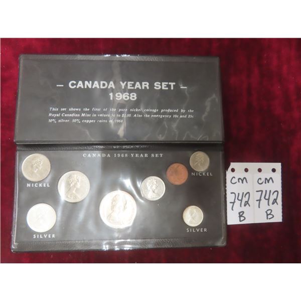 1968 Canada Coin Set