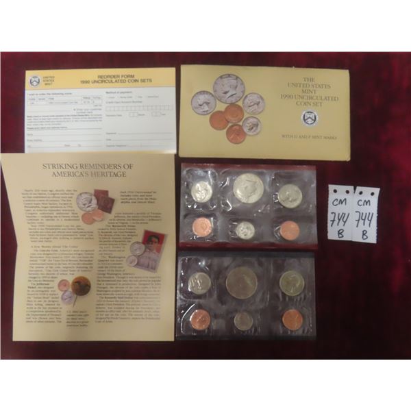 1990 United States Uncirculated Coin Set