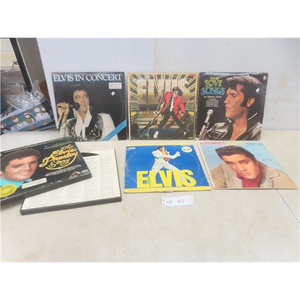 6 Elvis Presley LPs