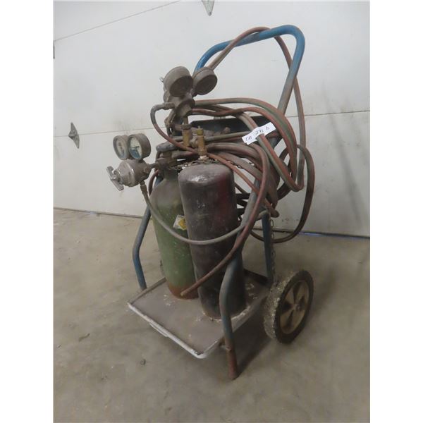 Oxy-Acetylene Cart and Tanks