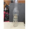 Image 4 : Vintage Toaster and Handcrafted Sealer Base Coal Oil Lamp — 17¼" H