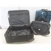 Image 7 : 2 Laptop Bags and 2 Rolling Suitcases — One with Tags