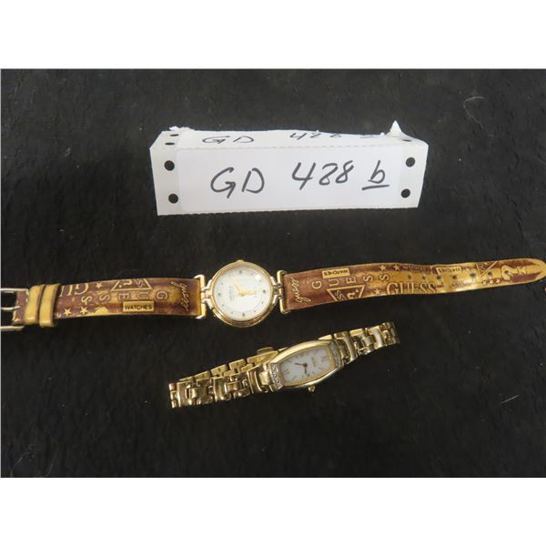 2 Ladies Watches — Armitron with Guess Watchband and Citizen