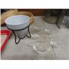 Image 10 : Corningware Teapot, Thermos, Egg Poacher, Pyrex Measure Cup, Coke Tray, and More