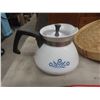 Image 11 : Corningware Teapot, Thermos, Egg Poacher, Pyrex Measure Cup, Coke Tray, and More