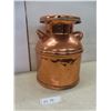 Image 1 : Vintage Copper-Plated Milk Can