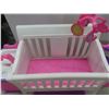 Image 3 : Doll Crib with Sink and High Chair — 26×32×11
