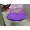 Image 9 : Doll Crib with Sink and High Chair — 26×32×11