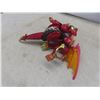 Image 13 : Bakugan Battle Matrix Game — Dragonoid Maximus and Dragonoid Infinity Transforming Figures