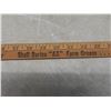 Image 8 : 2 Advertising Yardsticks — Beechcraft Aviation and Brigdens of Winnipeg Photographers