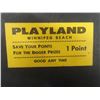 Image 2 : 33 Vintage Playland Winnipeg Beach "Save Your Points" Coupons