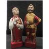 Image 3 : Five Heavy Figural Chess Pieces with Felt on the Bottoms — Tallest 9"