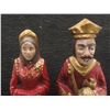 Image 6 : Five Heavy Figural Chess Pieces with Felt on the Bottoms — Tallest 9"