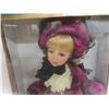 Image 7 : 2 Timeless Treasures 18" Porcelain Dolls in Original Boxes