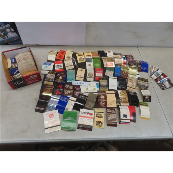 600+ Vintage Matchbook Covers — Restaurants and Hotels in Canada, U.S., and Overseas
