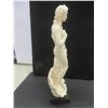 Image 2 : Heavy Bathing Beauty in a Shell Statue — 16.5" High