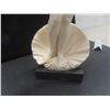 Image 5 : Heavy Bathing Beauty in a Shell Statue — 16.5" High