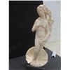 Image 6 : Heavy Bathing Beauty in a Shell Statue — 16.5" High