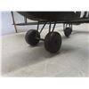 Image 4 : Vintage Welded Handmade Metal Biplane Sculpture — 10×25×31½