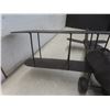 Image 8 : Vintage Welded Handmade Metal Biplane Sculpture — 10×25×31½