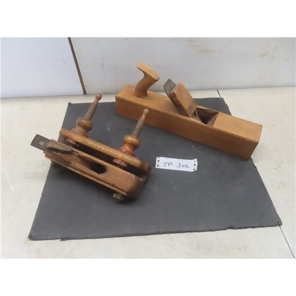 Hardwood Block Plane and Hardwood Plow Plane