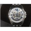 Image 7 : Bulova Sutton Automatic Watch Model 96A187 — Skeleton Dial — 21 Jewel — Self-Winding