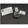 Image 1 : Casio Edifice EFA-120D-1A Stainless Steel Watch — Analog-Digital Display — Built-in Thermometer
