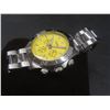 Image 6 : Fossil Retro Traveler Yellow/Steel Chronograph Watch — Model CH2865