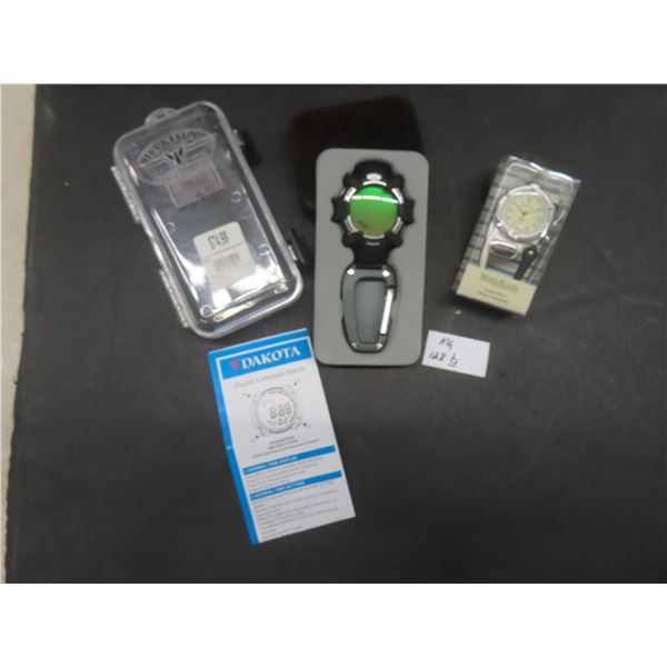 Dakota Digital Compass Watch and WindRiver Carabiner Watch