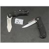 Image 1 : Schrade Professionals 1st Response Folding Knife 3¼" Blade and Al Mar VG-10 Folding Knife 3¼" Blade
