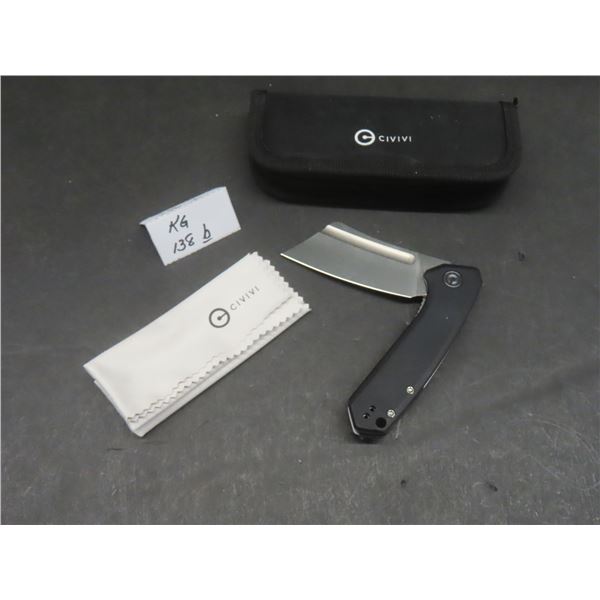 CIVIVI Folding Knife 2¾" Blade 7" Overall — With Case
