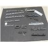 Image 1 : Auto Emblems — Plastic and Chrome — Custom, Cutlass Cruiser, Pontiac, and More