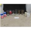 Image 1 : 8 Drinking Glasses and Coffee Mugs — Coca-Cola, Pepsi, Sahara Tahoe Casino, and Fire King Mugs