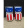 Image 5 : 8 Drinking Glasses and Coffee Mugs — Coca-Cola, Pepsi, Sahara Tahoe Casino, and Fire King Mugs