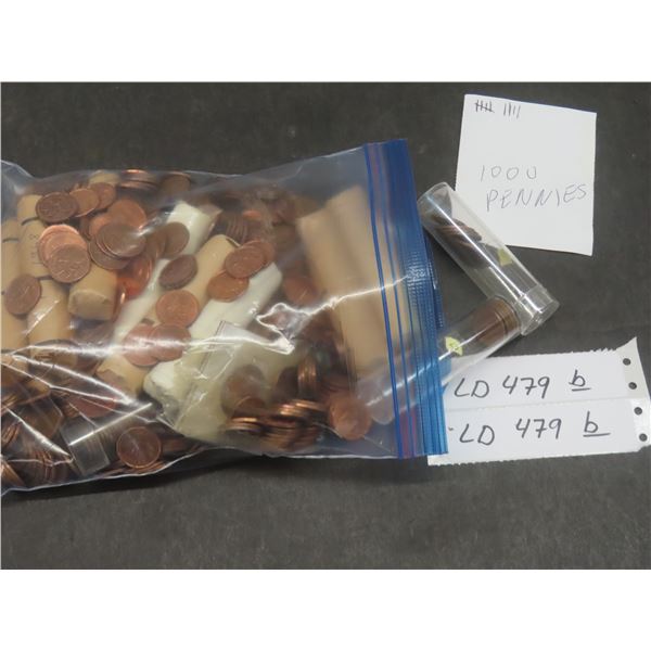 1000 Pennies