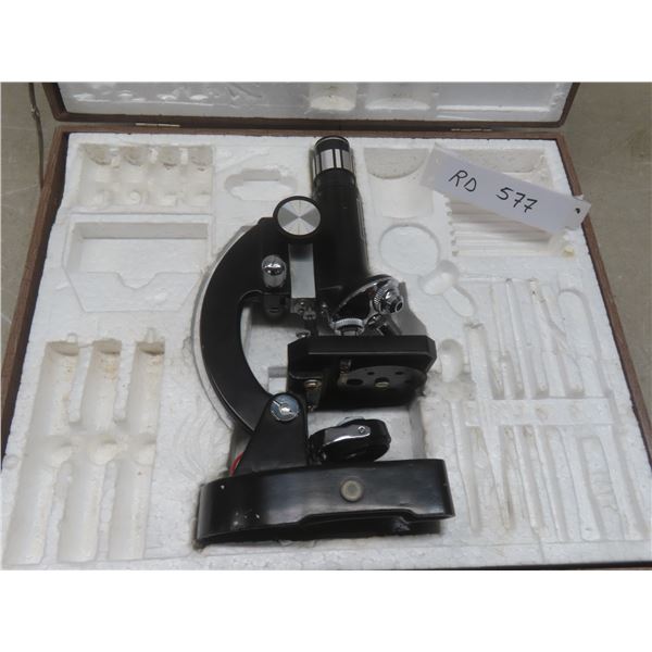 Carl Wetzlar Microscope with Case