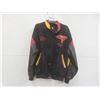 Image 1 : Fort Garry Flyers Melton and Leather Jacket — Size XL