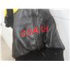 Image 7 : Fort Garry Flyers Melton and Leather Jacket — Size XL