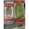 Image 3 : Vintage Christmas Decorations — Icicles, Tinsel, Angel, Bulbs, Hooks, Candle Holder — Plus Plates