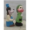 Image 3 : 3 Vintage Coin Banks — Quaker Oats Company, Sitting Goofy, and Donald Duck — Tallest 8"