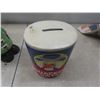 Image 9 : 3 Vintage Coin Banks — Quaker Oats Company, Sitting Goofy, and Donald Duck — Tallest 8"