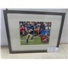 Image 1 : Framed Winnipeg Blue Bombers Autographed Picture — 13×17