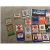 Image 10 : Tobacco Tins — Black Cat, Players, Sweet Caps — and Match Books