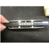 Image 7 : Vintage Straight Razor, Lighters, Big River Harp Harmonica, and More