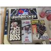 Image 2 : Winnipeg Jets Novelty Plate, 4 Hockey Stick Blades, Jets Lanyards, Mini Hockey Stick, and More